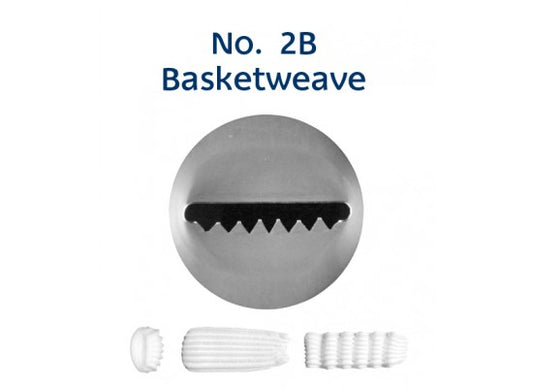 No. 2B BASKETWEAVE MEDIUM S/S PIPING TIP