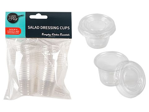 Salad Dressing Cups 30ml KITCHEN