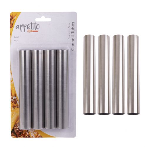 S/S Cannoli Tubes Set 4 KITCHEN