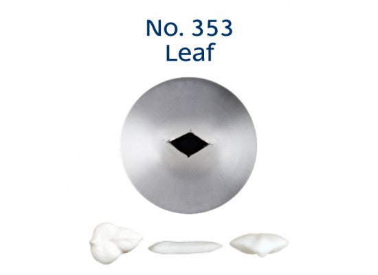 No. 353 LEAF MEDIUM S/S PIPING TIP
