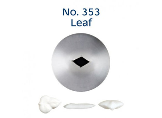 No. 353 LEAF MEDIUM S/S PIPING TIP