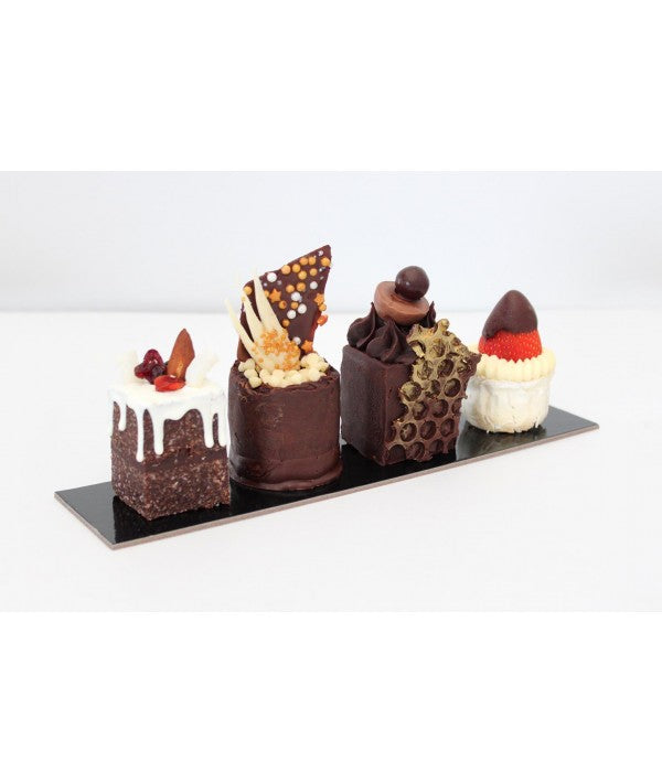 3mm DESSERT BOARD REC 280x65mm BLACK