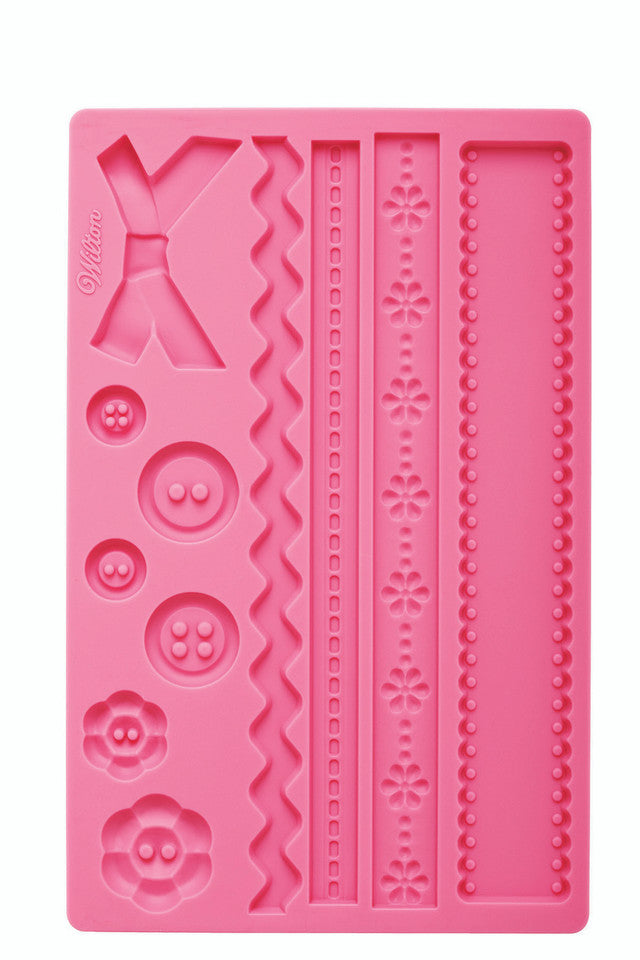 Fondant Silicone Mould Fabric