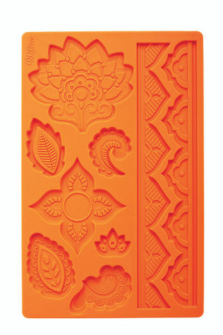 Flower and Gum Paste fondant Silicone Mould Global