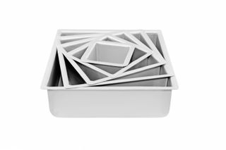 MONDO PRO DEEP SQUARE PAN 10IN/25X10CM CAKE TIN