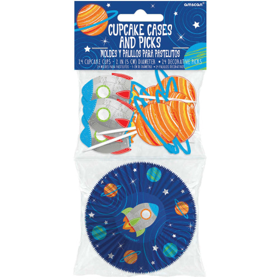 Blast Off Birthday Cupcake Kit