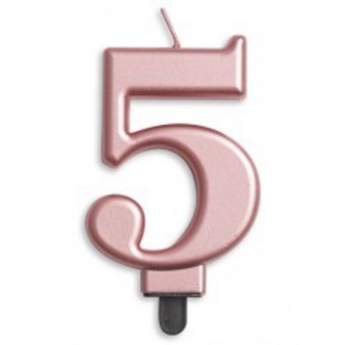 5 Rose Gold Jumbo Candle