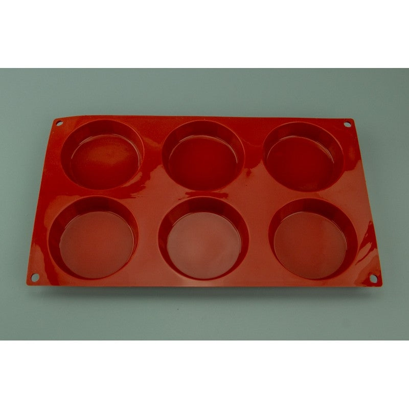 6 CAVITY - PETITS FOUR CHOCOLATE SILICONE BAKEWARE