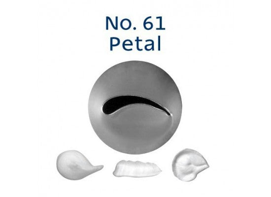No. 61 PETAL STANDARD S/S PIPING TIP