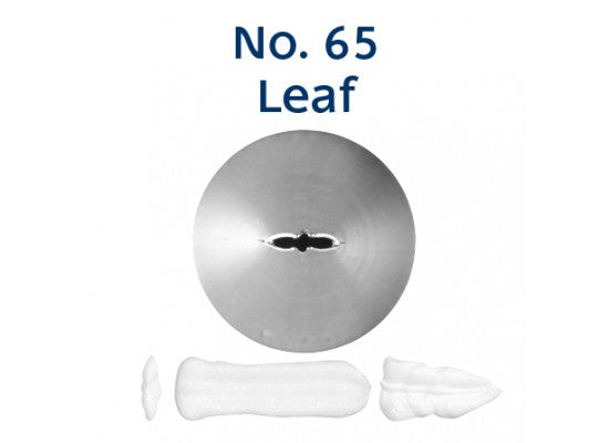 No. 65 LEAF STANDARD S/S PIPING TIP