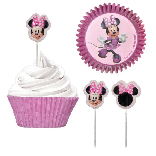 Minnie Mouse Forever Cupcake kit