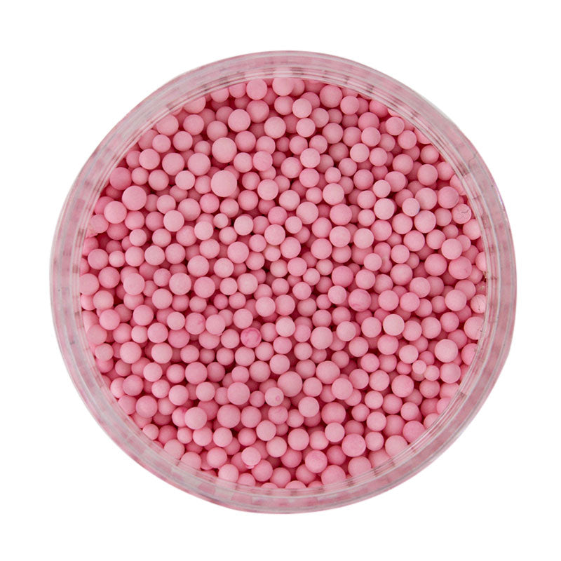 PASTEL PINK NONPAREILS (65G) - BY SPRINKS SUGAR PEARLS