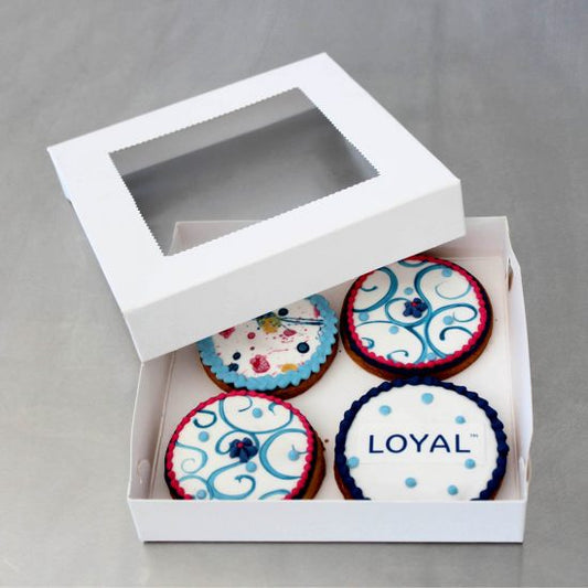BISCUIT BOX SQUARE 6x6x1in