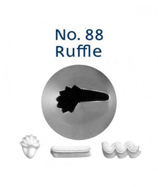 No. 88 RUFFLE STANDARD S/S PIPING TIP