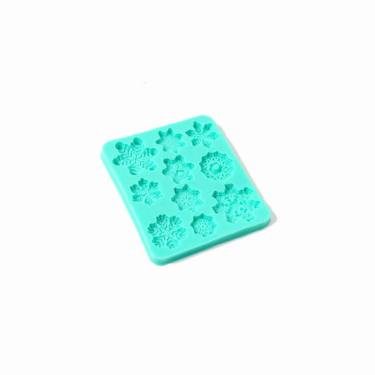 SILICONE MOULD - SNOWFLAKES