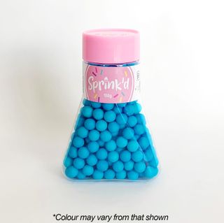 SPRINKD | SUGAR BALLS | BRIGHT BLUE | 8MM SUGAR PEARLS