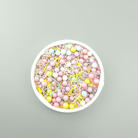 PRETTY PASTELS - MIXED FANCY SPRINKLES 1KG BULK