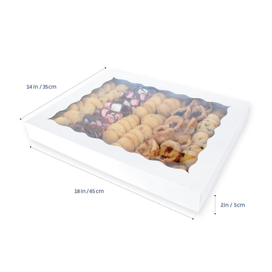 XL BISCUIT BOX 18x14x2in