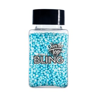 OTT BLING SPRINKLES - BLUE 60G SUGAR PEARLS