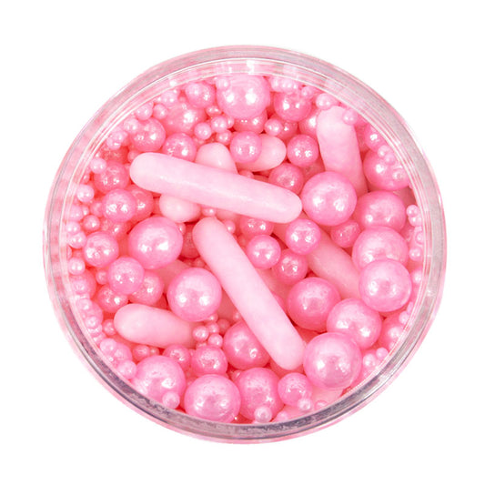 BUBBLE & BOUNCE PINK (75G) SPRINKLES MIXES