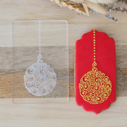 Christmas - Bauble Fancy Raise It Up / DEBOSSER MERRY EMBOSSER