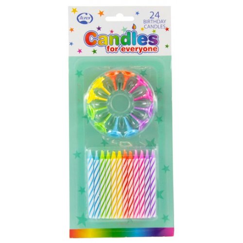 Birthday Candles with 12 Flower Holders OTHER CANDLES