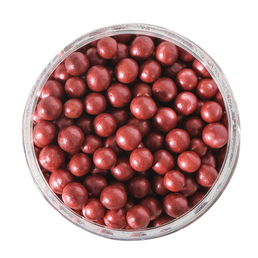 CACHOUS BORDEAUX 5MM (85G) SUGAR PEARLS