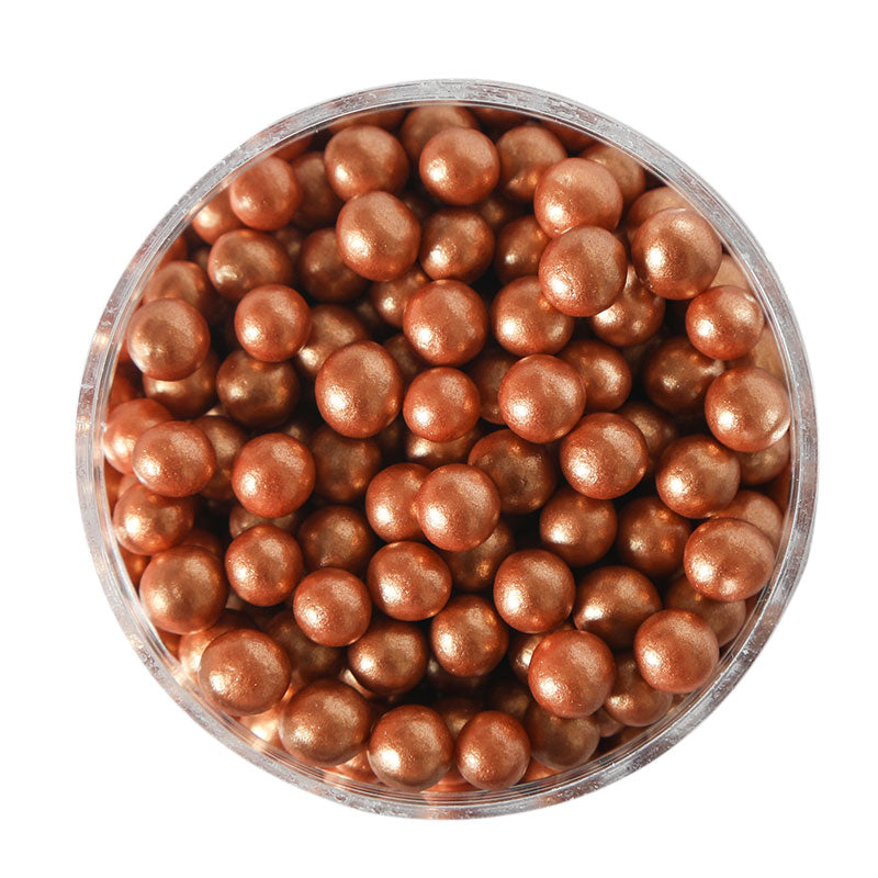 CACHOUS VINTAGE BRONZE 5MM (85G)  SUGAR PEARLS
