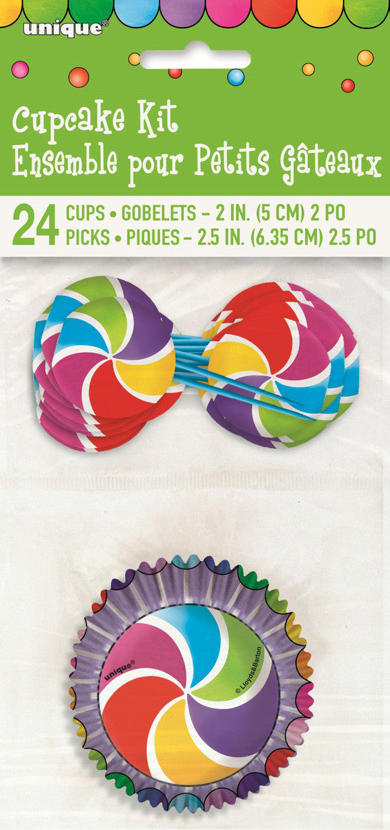 Candy Party Cupcake Kit For 24