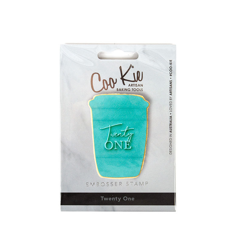 COO KIE EMBOSSER STAMP - TWENTY ONE