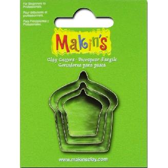 Makins 3 piece set - Cupcakes
