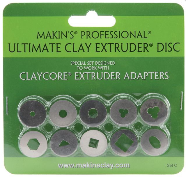 Clay Extruder Disc Set C