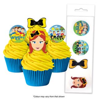 THE WIGGLES | EDIBLE WAFER CUPCAKE TOPPER 16 PIECES