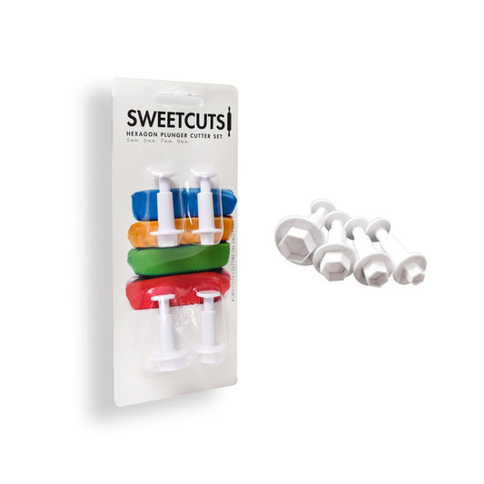HEXAGON PLUNGER CUTTERS - SWEETCUTS - PLUNGER