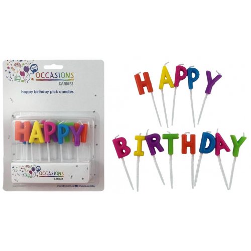 Happy Birthday Picks Candles Picks PICK