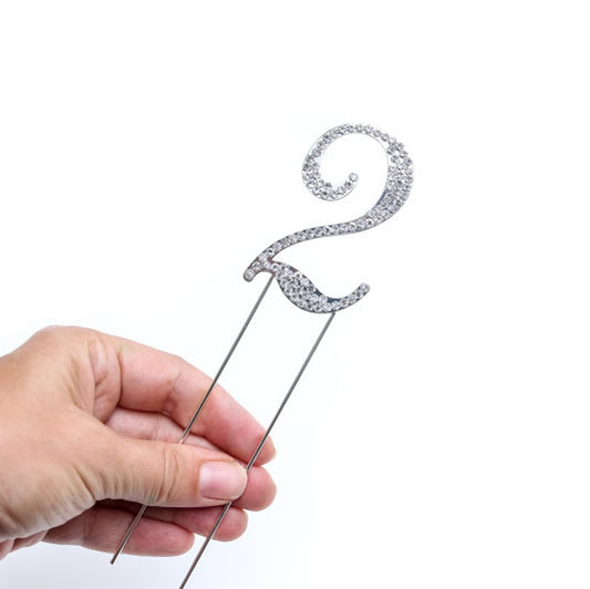 LARGE DIAMANTE (7CM) - NUMBER 2