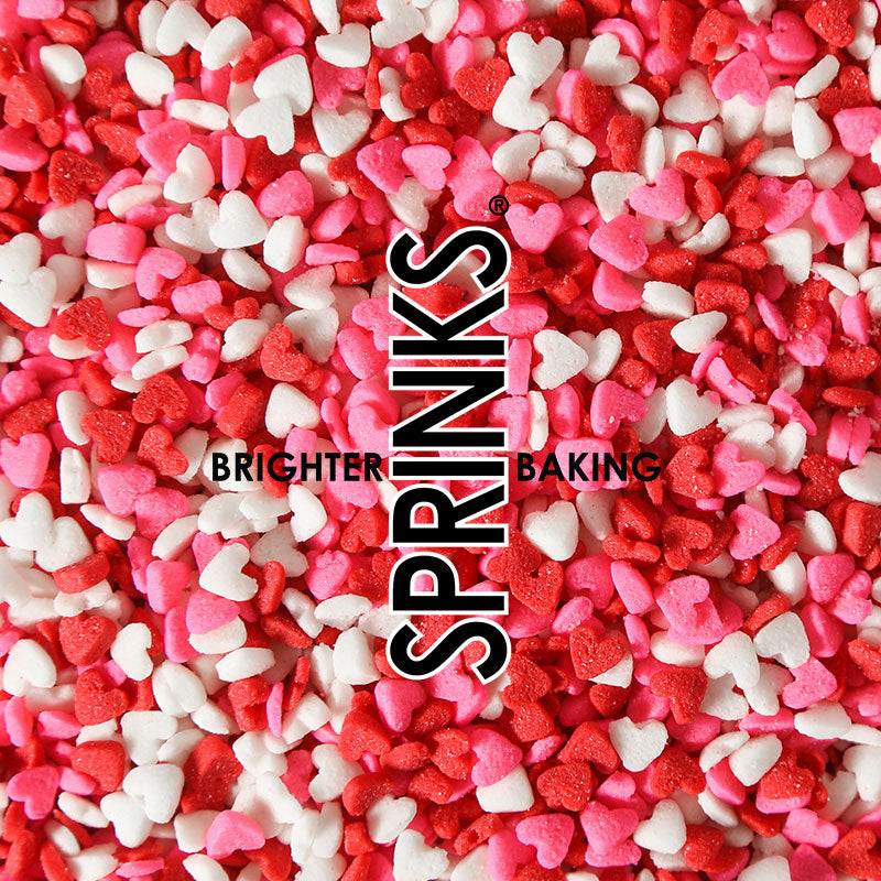 MINI LOVE HEARTS (500G) - BY SPRINKS BULK