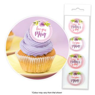 CAKE CRAFT | MOTHERS DAY | WAFER TOPPER