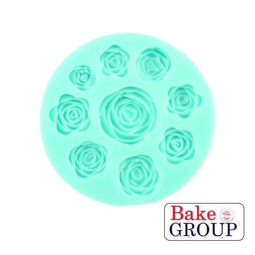 SILICONE MOULD - MIXED ROSES