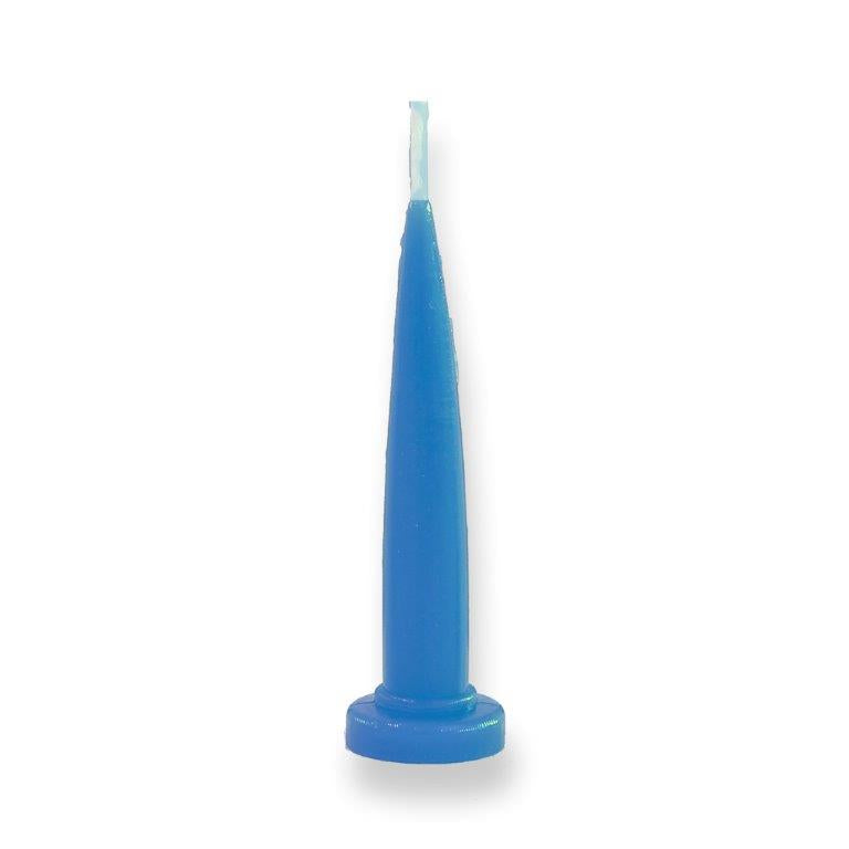 NAVY BLUE BULLET CANDLES