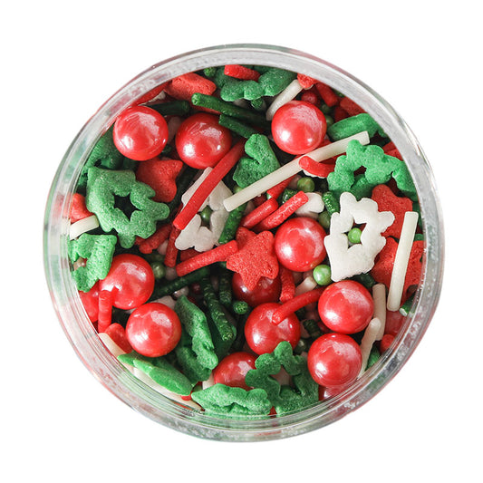 OH CHRISTMAS TREE SPRINKLES (65G) - MIXES