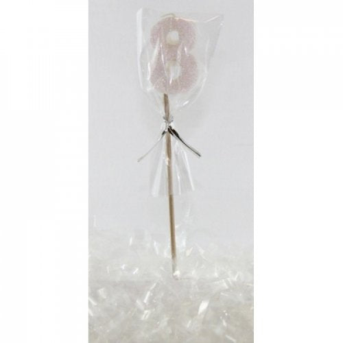 Pearl Glitter Long Stick Candle 8