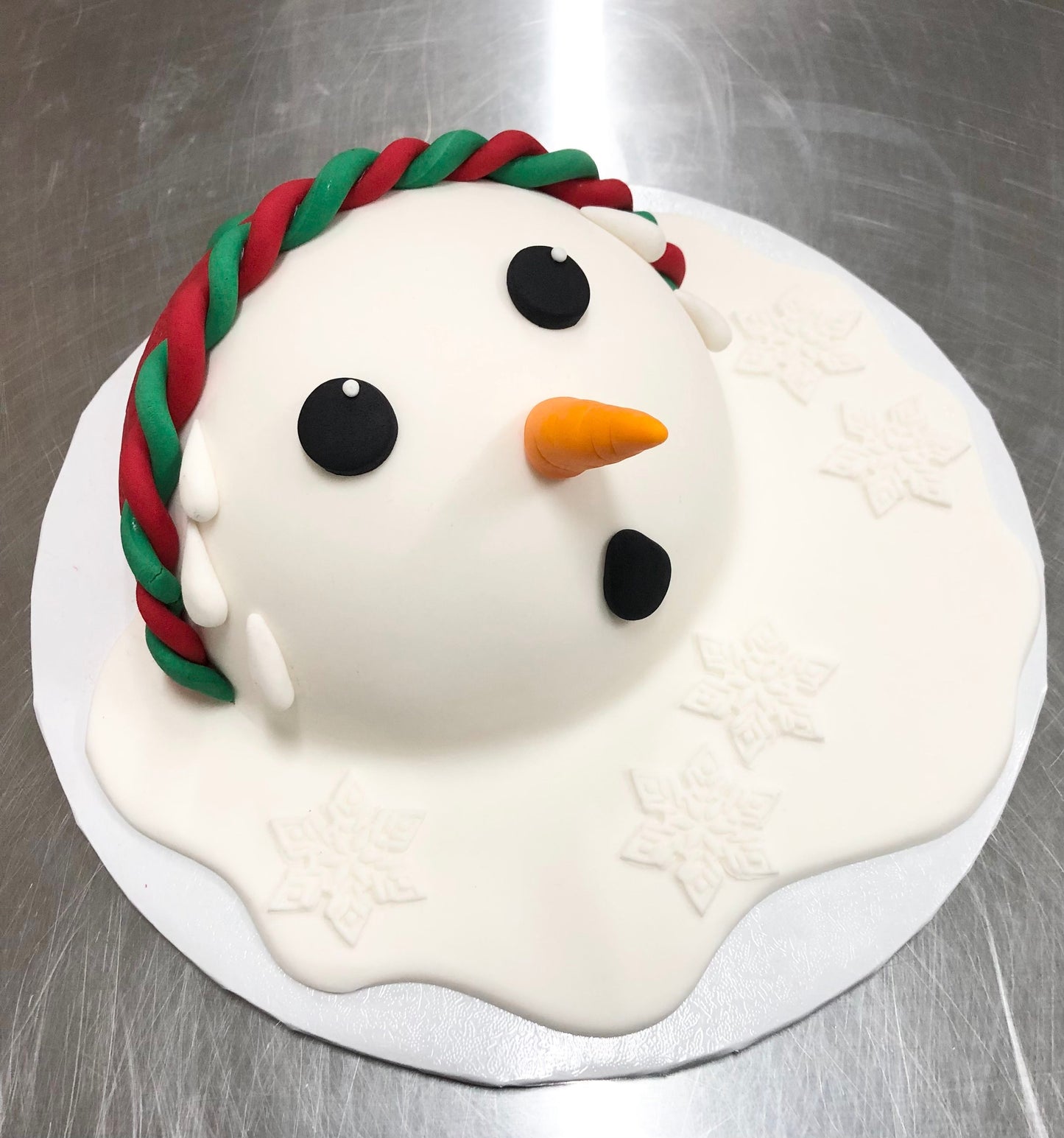 Cake in the box - Snowman - Add on kit