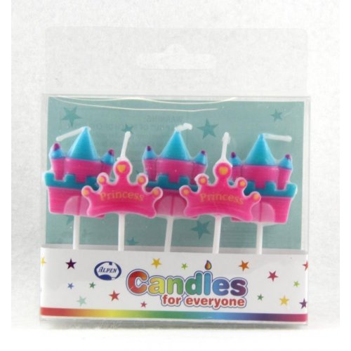 Princess Crown & Castle Candles PICK