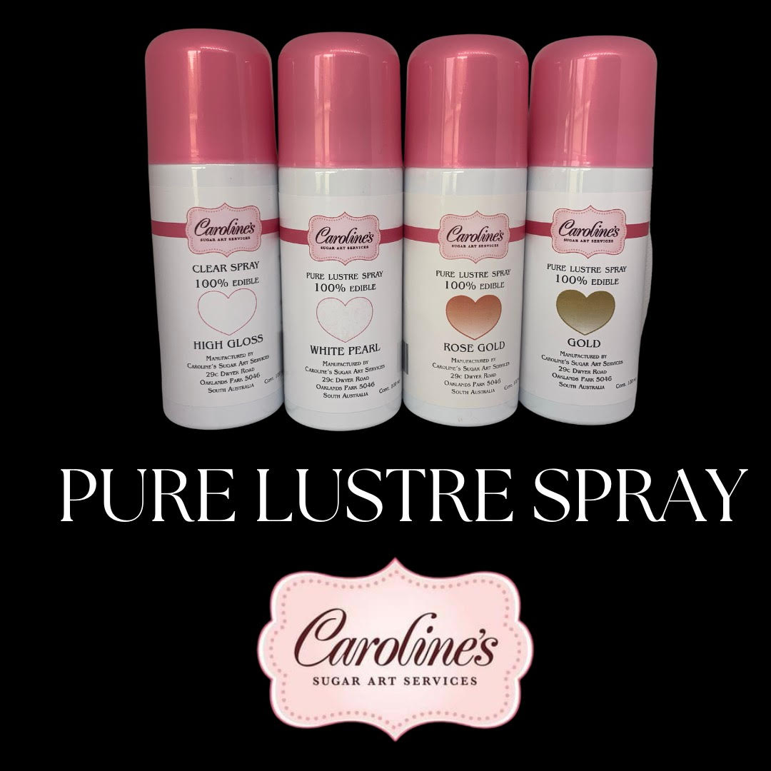 Spray Lustre 100ml Rose Gold Edible Colour Spray