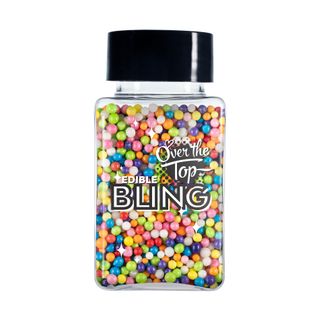 OTT BLING SPRINKLES - RAINBOW 60G SUGAR PEARLS