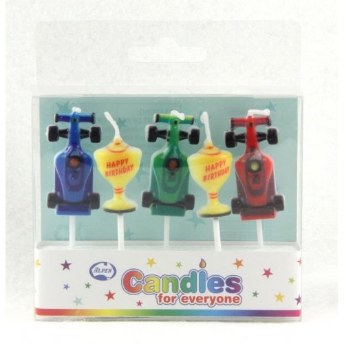 Race Cars Candles PICK
