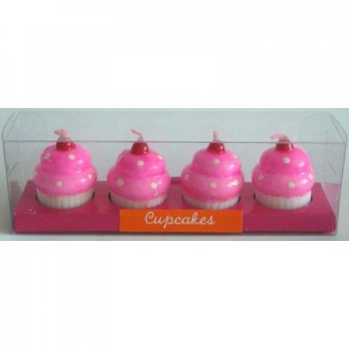 Cupcakes Pink Candles OTHER CANDLES