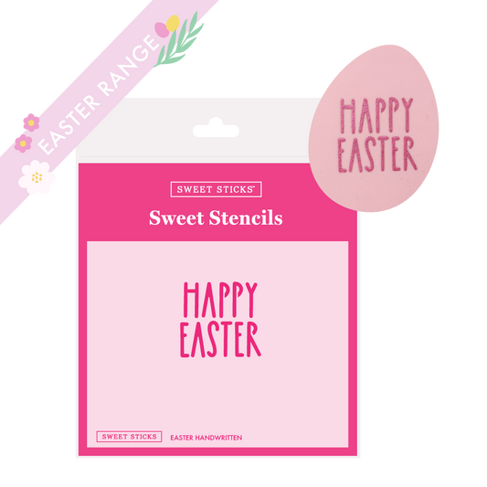 Easter Handwritten Sweet Sticks Stencil