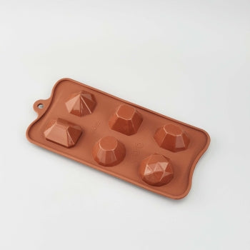 ASSORTED GEMS EASY FLEX CHOCOLATE SILICONE MOULD